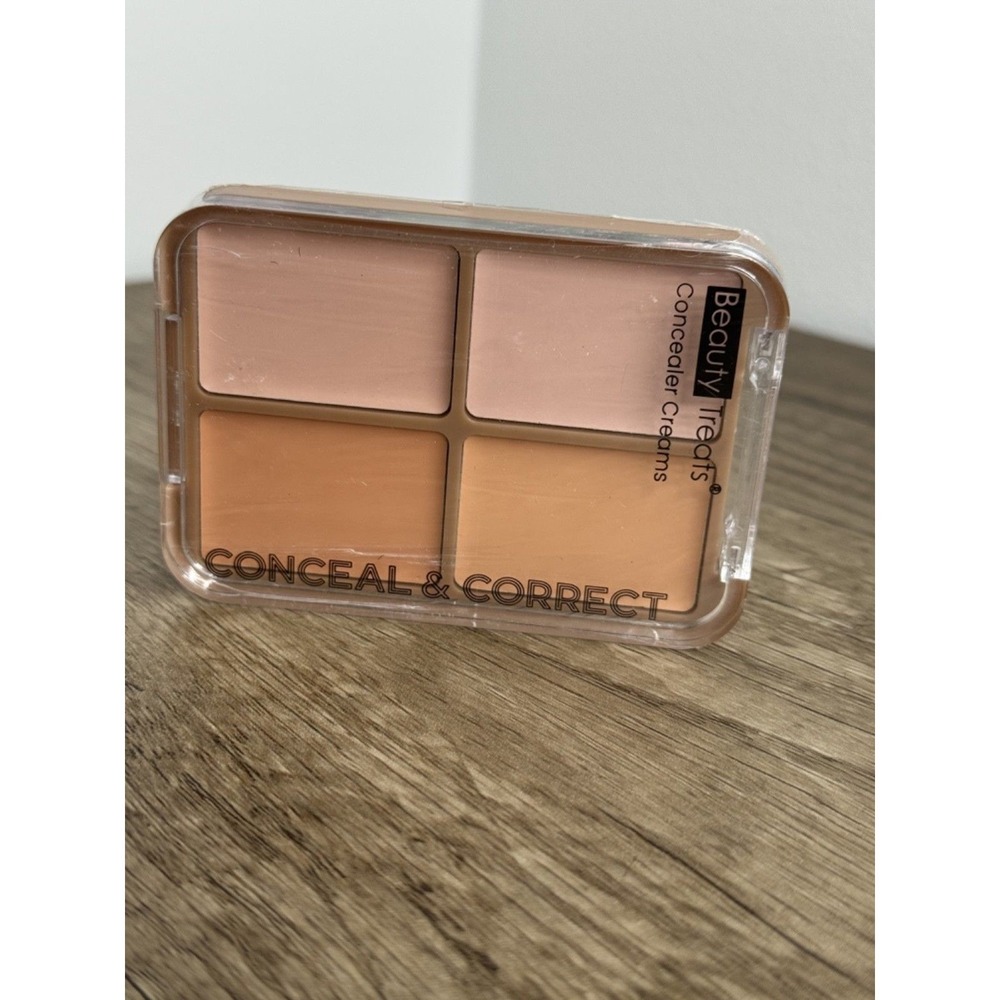 Beauty Treats Conceal &‎ Correct 4 Color Cream Concealer Palette Item 747 NEW - Picture 2 of 3